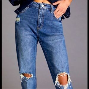 Anthropologie pilcro heritage boyfriend 27